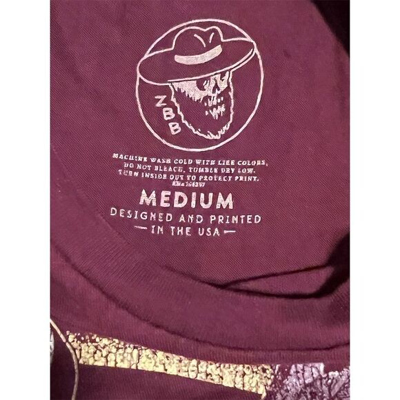 Zac Brown Band Country Music Unisex T-Shirt Multicolor Graphic Print Size M - Picture 6 of 8